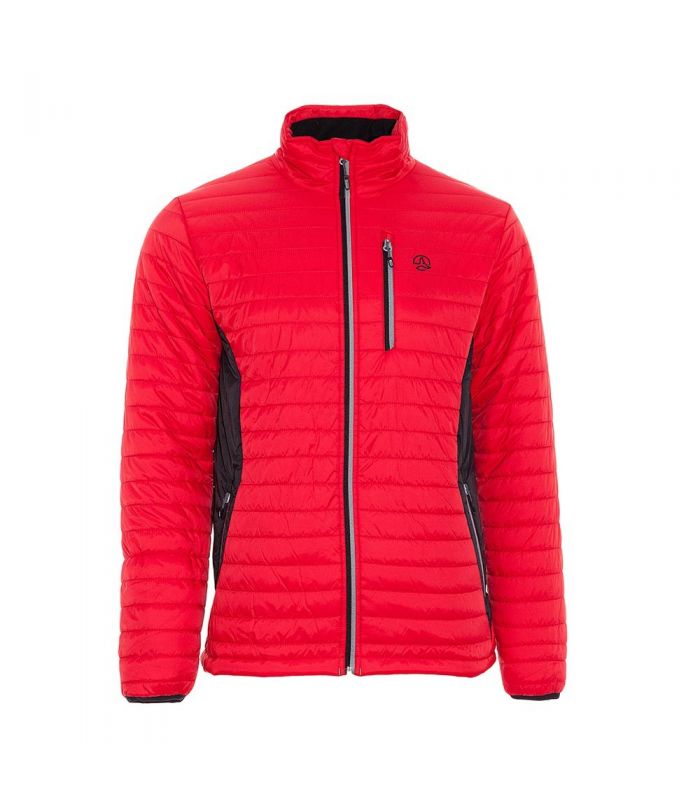 Compra online Chaqueta Fibra Ternua Kongur Jacket Hombre Rojo en oferta al mejor precio