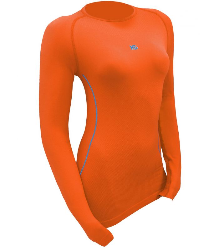 Compra online Camiseta Térmica Sport HG 8052 Mujer Naranja en oferta al mejor precio