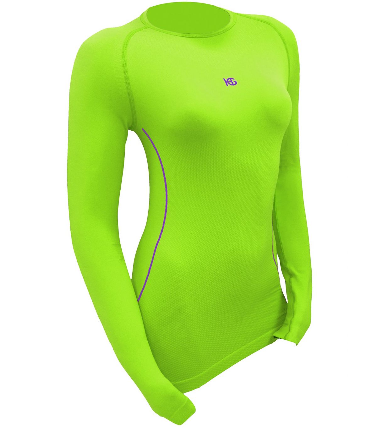 Camiseta térmica niño larga Nike verde