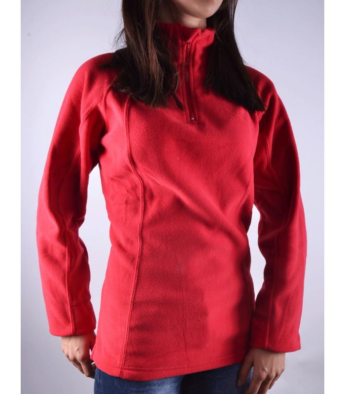 Compra online Forro Polar Izas Ferni Mujer Rojo en oferta al mejor precio