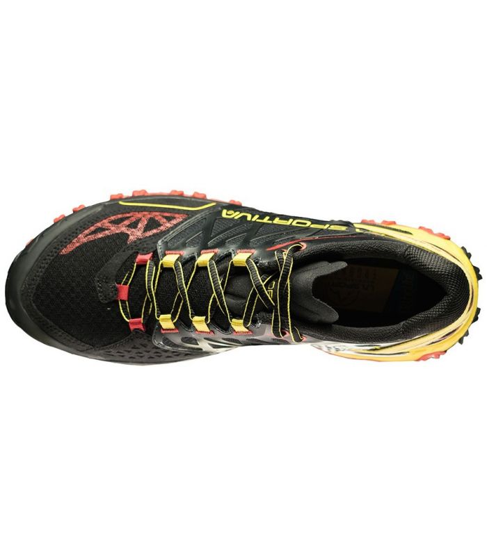 Compra online Zapatillas trail running La Sportiva Bushido Hombre Negro Amarillo en oferta al mejor precio