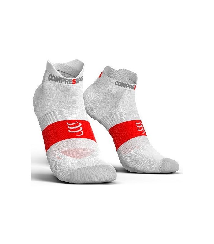 Compra online Calcetines Running Compressport Pro Racing Socks V3.0 Ultralight Blanco en oferta al mejor precio