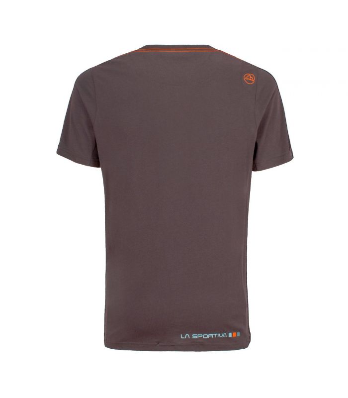 Compra online Camiseta La Sportiva Square Hombre Carbon en oferta al mejor precio