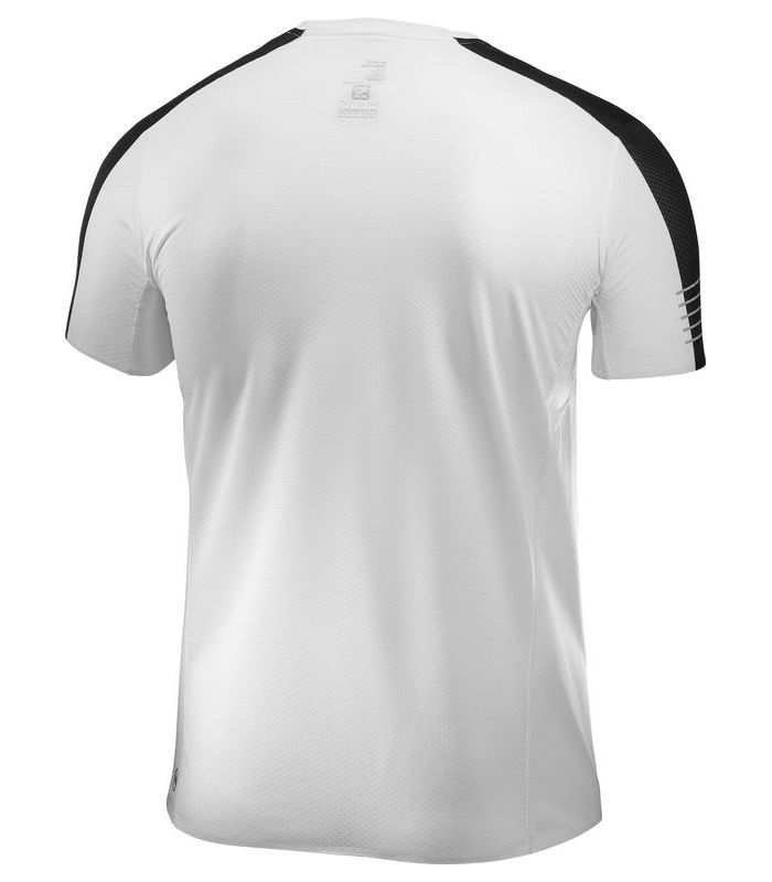 Compra online Camiseta Salomon S-Lab Sense Tee Hombre Blanco Negro en oferta al mejor precio