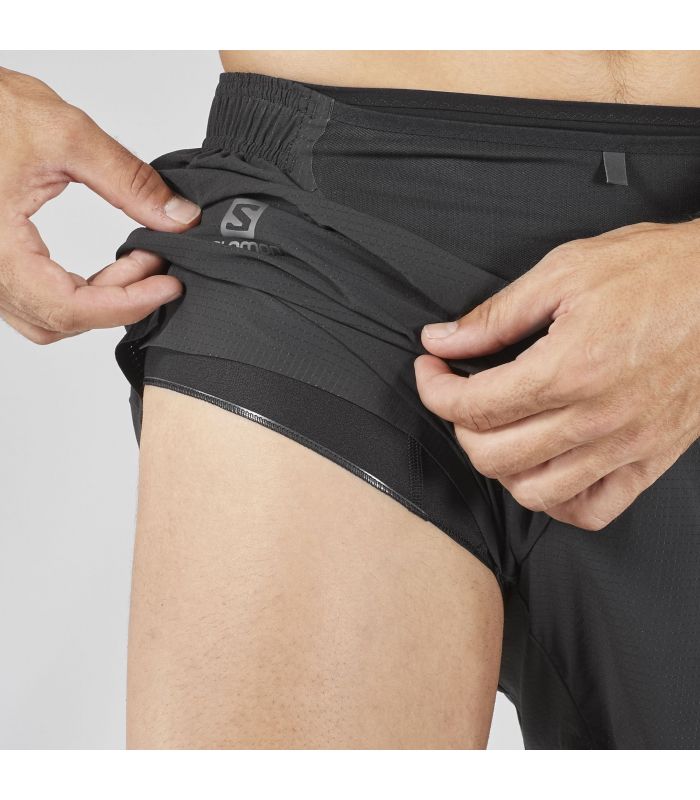 Compra online Pantalones Salomon Sense Pro Hombre Negro en oferta al mejor precio