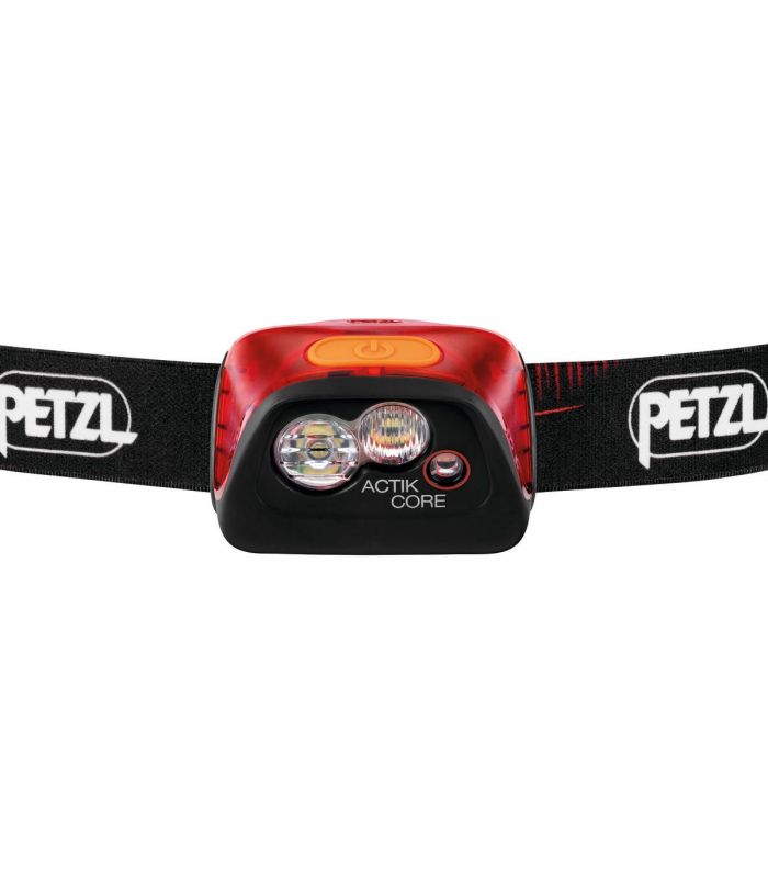 Compra online Frontal Petzl Actik Core Rojo en oferta al mejor precio