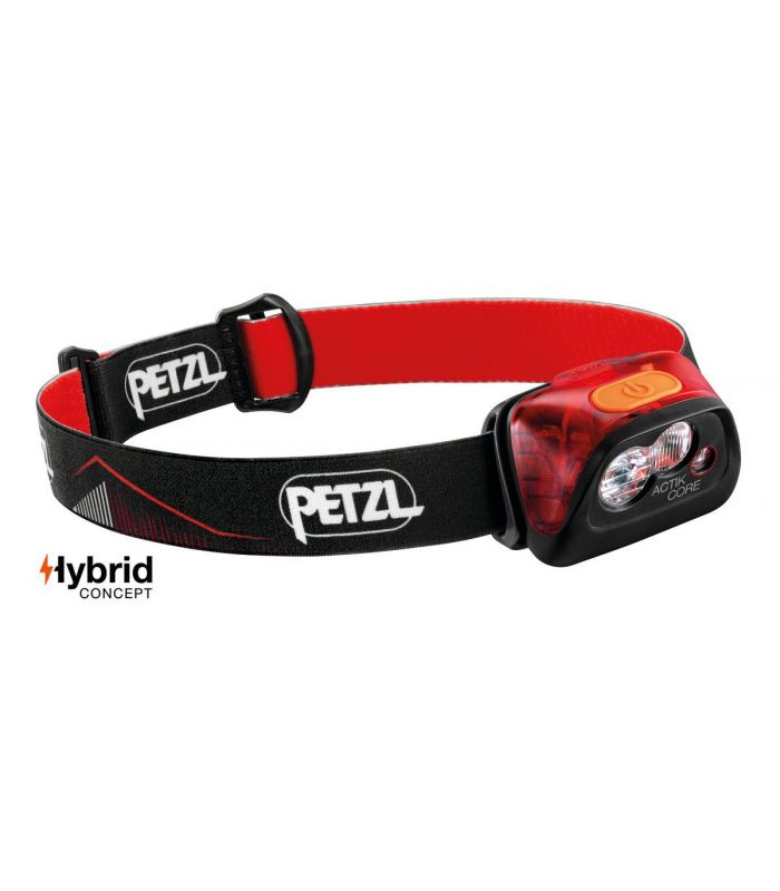 Compra online Frontal Petzl Actik Core Rojo en oferta al mejor precio