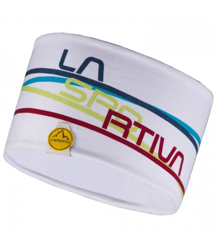 Compra online Banda para el Pelo La Sportiva Stripe Headband White en oferta al mejor precio