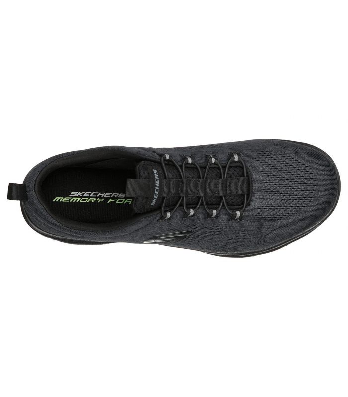 Compra online Zapatillas Skechers Summits Louvin Hombre Negro en oferta al mejor precio