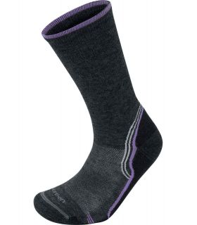 Calcetines Lorpen T3 Midweight Hiker Eco Mujer Black Purple