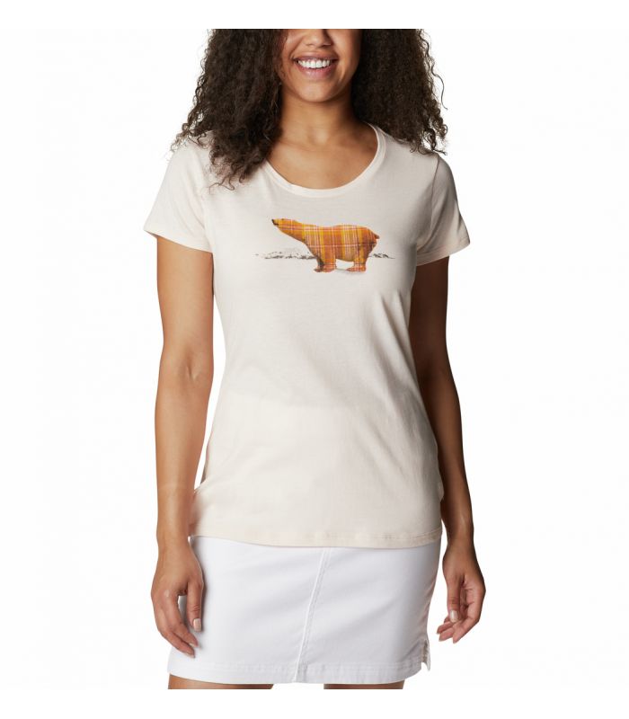 Compra online Camiseta Columbia Daisy Days SS Graphic Tee Mujer Salmón en oferta al mejor precio