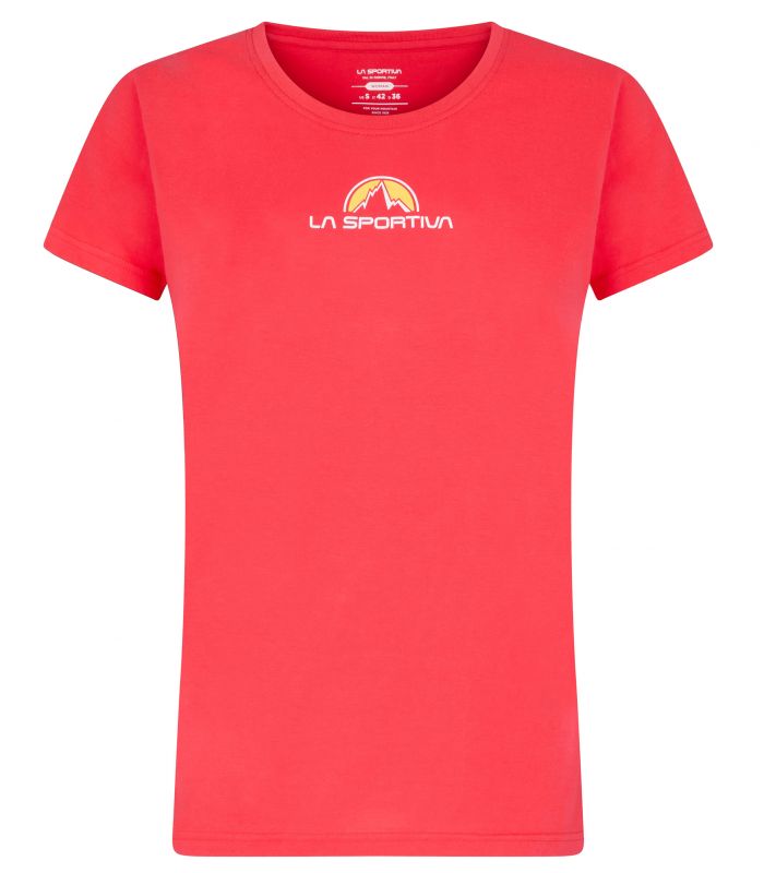 Compra online Camiseta La Sportiva Brand Tee W Mujer Hibiscus en oferta al mejor precio
