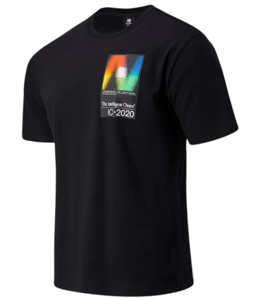 Camiseta New Balance Optiks Hombre Negro
