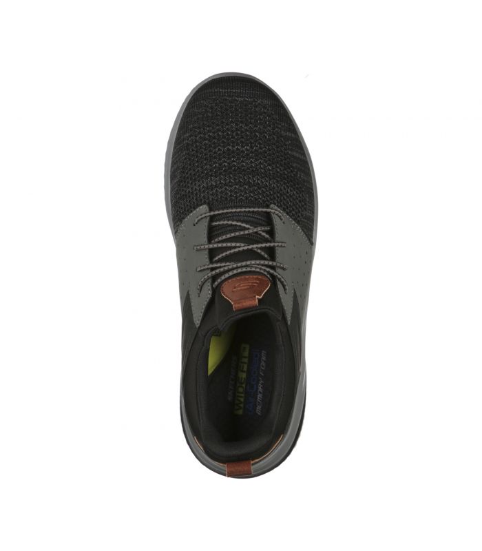 Compra online Zapatillas Skechers Delson 3.0 Cicada Hombre Black en oferta al mejor precio