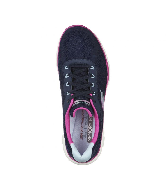 Compra online Zapatillas Skechers Flex Appeal 4.0 Fresh Move Mujer Navy en oferta al mejor precio