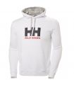 Compra online Sudadera Helly Hansen HH Logo Hoodie Hombre White en oferta al mejor precio