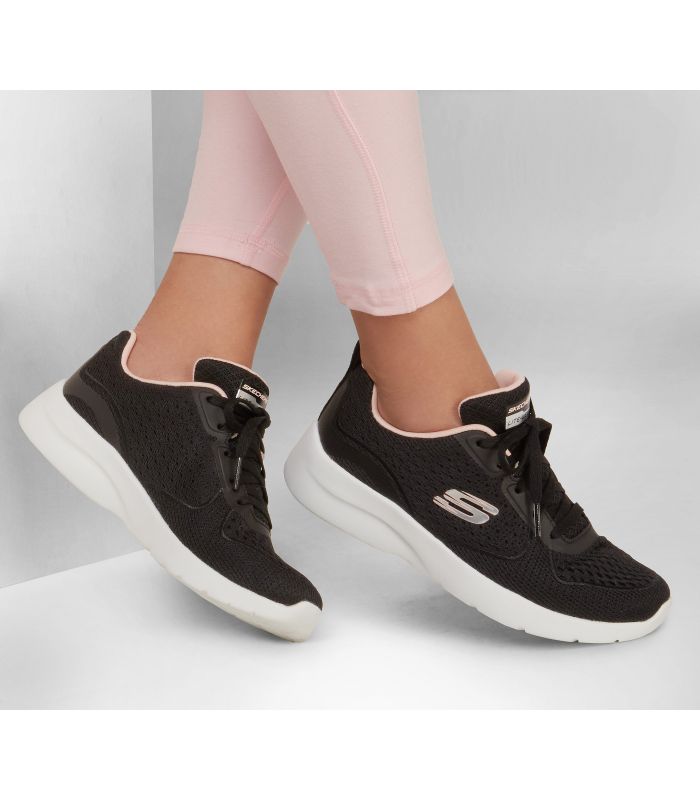 Compra online Zapatillas Skechers Dynamight 2.0 Mujer Black en oferta al mejor precio