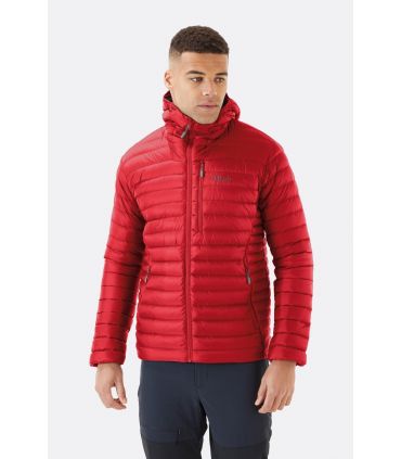 Chaqueta Rab Microlight Alpine Jacket Hombre Ascent Red