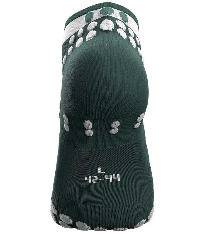 Compra online Calcetines Running Compressport Pro Racing Socks V3.0 Plata Pino Blanco en oferta al mejor precio