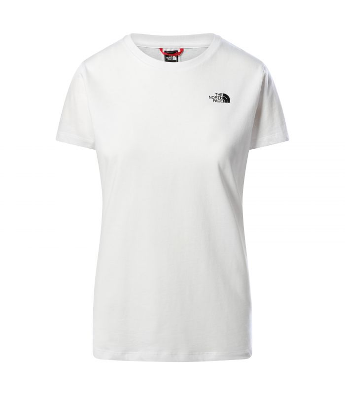 Compra online Camiseta The North Face Simple Dome Mujer White en oferta al mejor precio