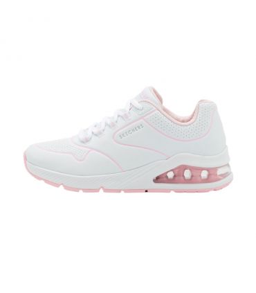Zapatillas Skechers UNO 2 Mujer White Pink