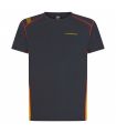 Compra online Camiseta La Sportiva Synth T-Shirt M Hombre Black Yellow en oferta al mejor precio