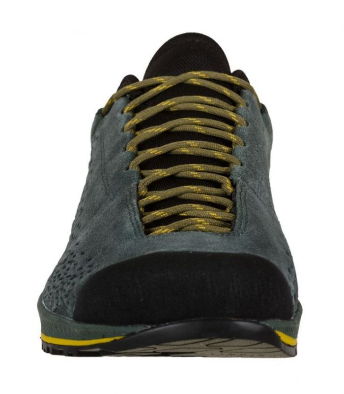 Compra online Zapatillas La Sportiva TX2 Evo Leather Hombre Charcoal Moss en oferta al mejor precio