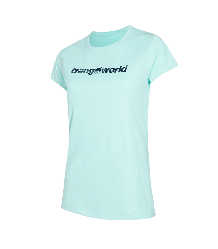 Compra online Camiseta Trangoworld Chovas Mujer Azul Claro en oferta al mejor precio