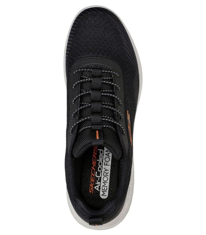 Compra online Zapatillas Skechers Bounder Intread Hombre Negro en oferta al mejor precio