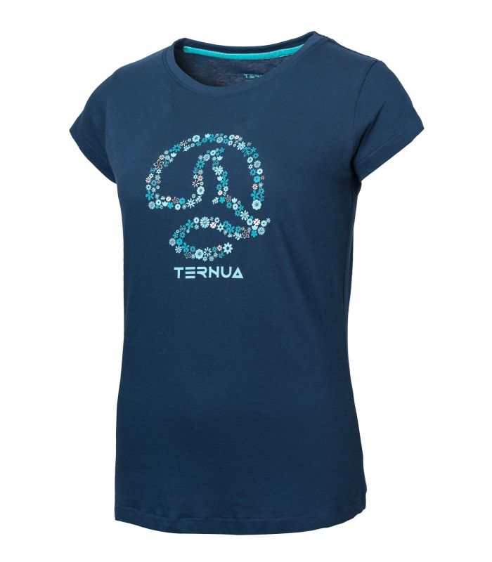 Compra online Camiseta Ternua Lutni Mujer Blue Wing Teal en oferta al mejor precio