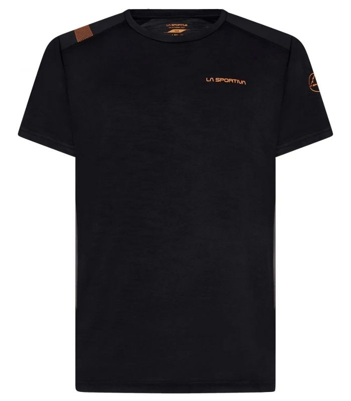 Compra online Camiseta La Sportiva Embrace Hombre Negro Carbon en oferta al mejor precio