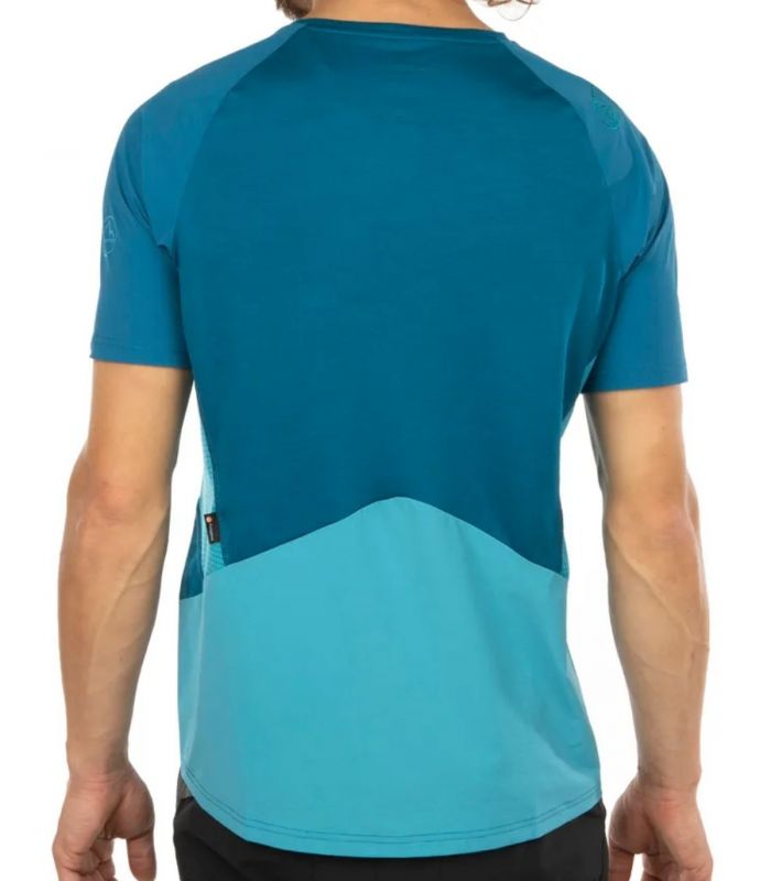 Compra online Camiseta La Sportiva Compass Hombre Blue Topaz en oferta al mejor precio