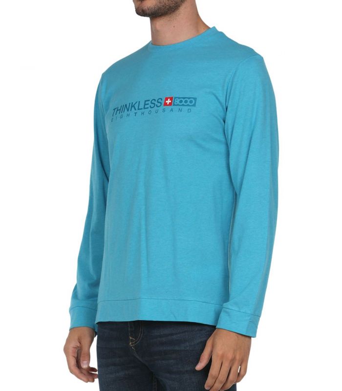 Compra online Camiseta +8000 Nardo 136 Hombre Azul Verdoso Vigoré en oferta al mejor precio