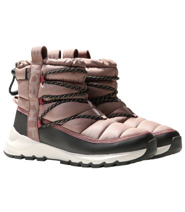 Botas The North Face Thermoball Lace Up Mujer Deep Taupe