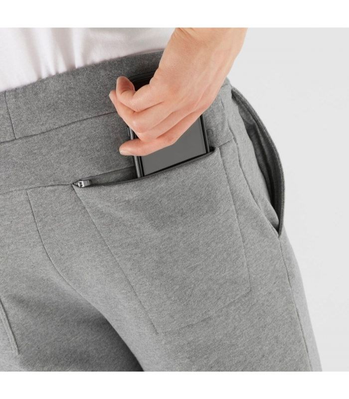 Compra online Pantalones Salomon Outlife Track Hombre Gris en oferta al mejor precio