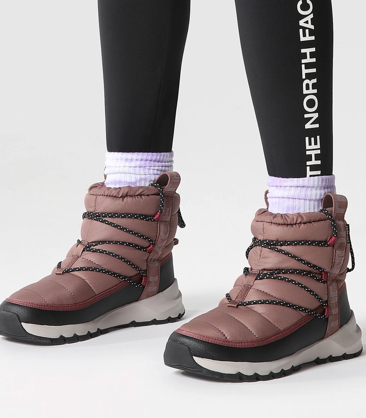 Botas The North Thermoball Lace Up Mujer Deep Taupe. Oferta comprar.