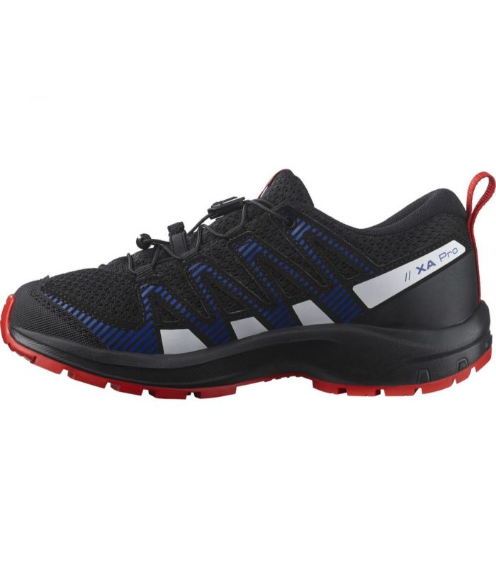 Compra online Zapatillas Salomon Xa Pro V8 J Niños Black Lapis Blue en oferta al mejor precio