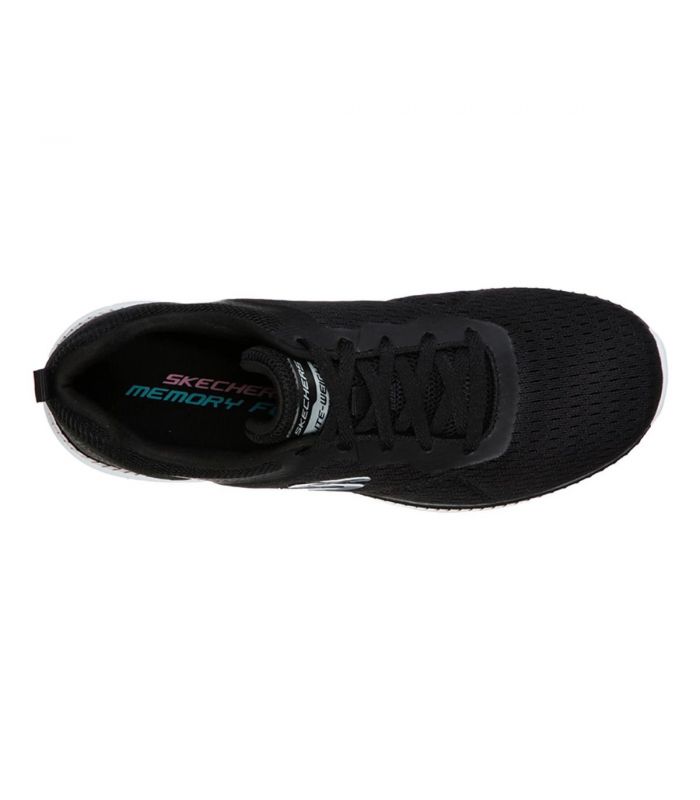 Compra online Zapatillas Skechers Bountiful Quick Path Mujer Black White en oferta al mejor precio
