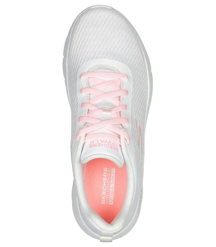 Compra online Zapatillas Skechers Go Walk Flex Alani Mujer White Pink en oferta al mejor precio