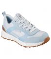 Compra online Zapatillas Skechers Sunny Street Shiny Jogger Mujer Lt Blue en oferta al mejor precio