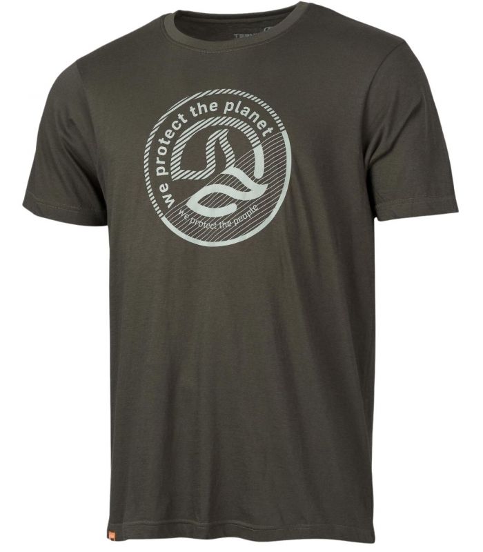 Compra online Camiseta Ternua Ibjar Hombre Deep Forest en oferta al mejor precio