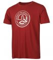 Compra online Camiseta Ternua Ibjar Hombre Red Clay en oferta al mejor precio