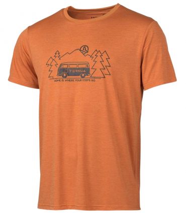 Camiseta Ternua Logna M 2.0 Hombre Deep Orange