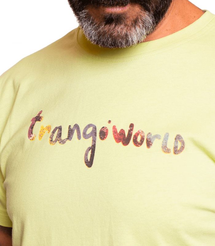Compra online Camiseta Trango World Tierra Hombre Mellow Green en oferta al mejor precio