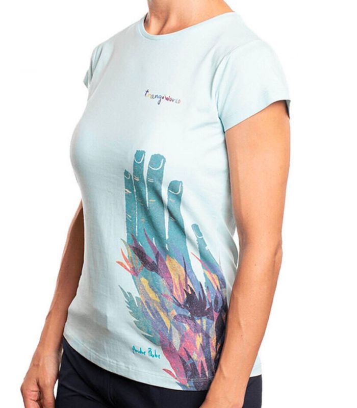 Compra online Camiseta Trango World Agua WM Mujer Moonlight Jade en oferta al mejor precio