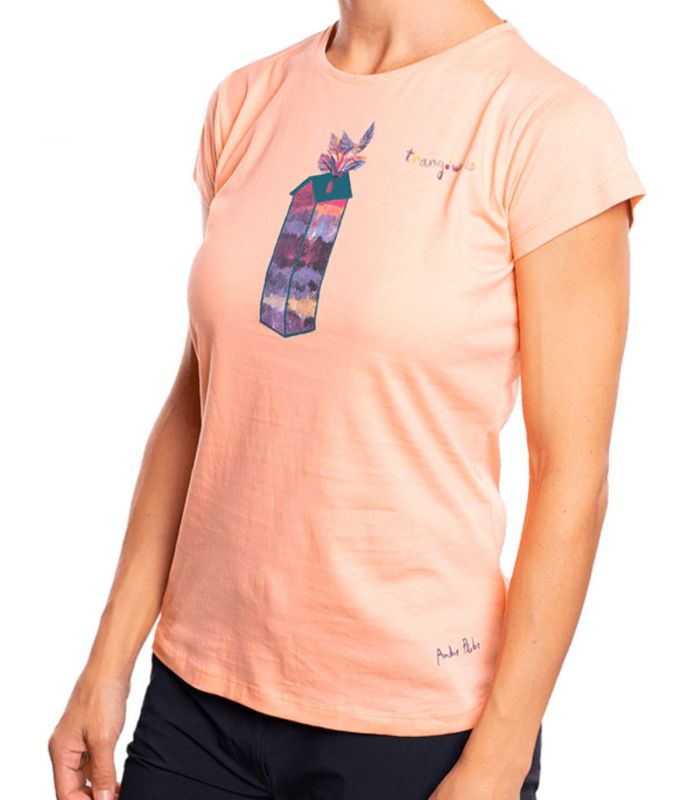 Compra online Camiseta Trango World Hogar WM Mujer Peach Nectar en oferta al mejor precio