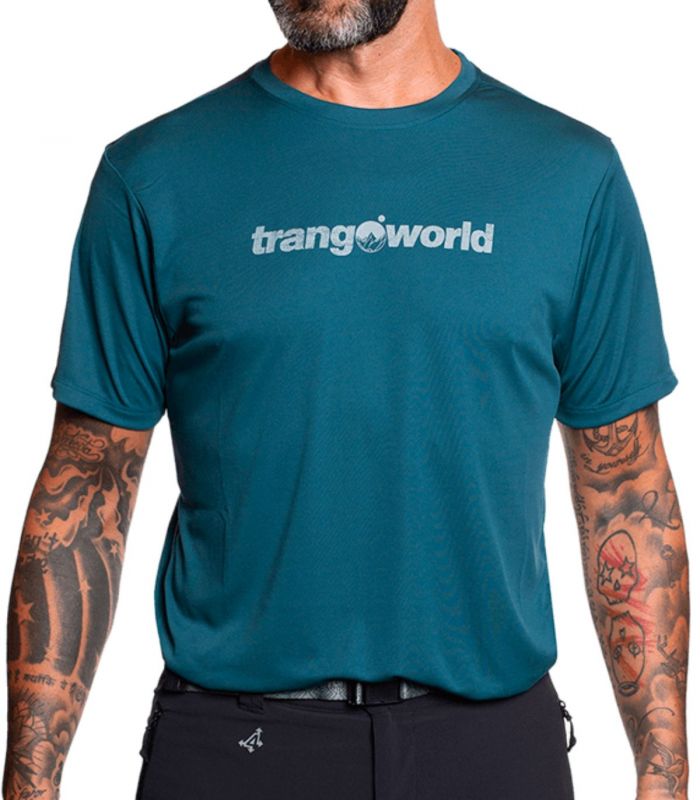 Compra online Camiseta Trangoworld Cajo Hombre Atlantic Deep en oferta al mejor precio