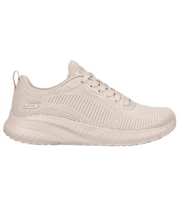 Zapatillas Skechers Bobs Squad Chaos Face Off Mujer Nude