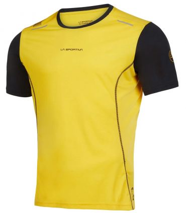 Camiseta La Sportiva Tracer Hombre Yellow Black