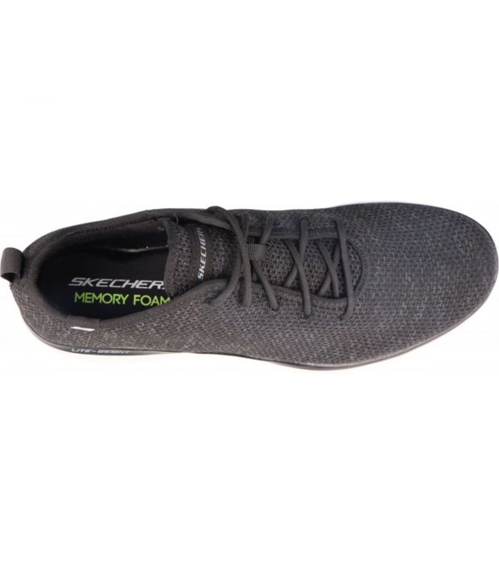 Compra online Zapatillas Skechers Summits Doharis Hombre Black Gray en oferta al mejor precio